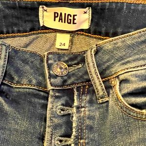 Paige Blue Jeans size 24